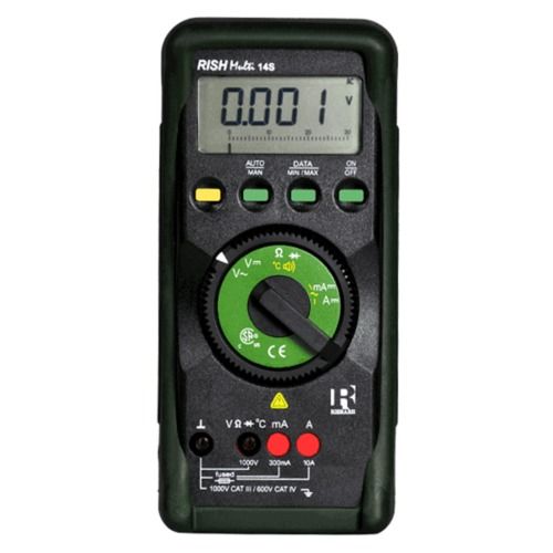 Portable 600 Volts Handheld Digital Multimeter With 1 Year Warranty