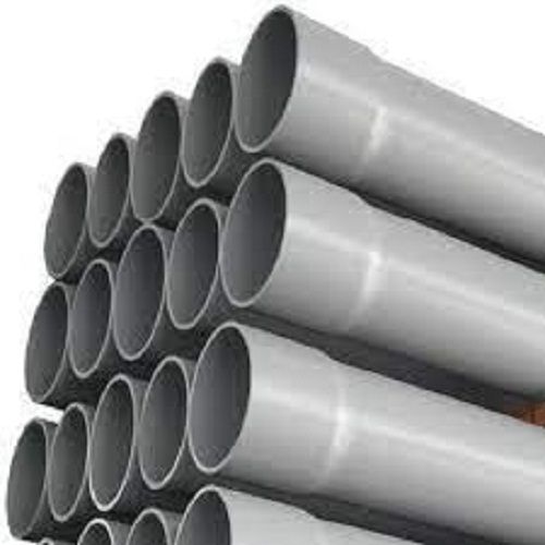 Strong Solid Durable Long Lasting Round Gray Pvc Plastic Pipe Length: 20 Feet Foot (Ft)