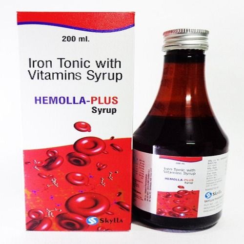 Sugar Free Natural Ingredients Easy To Take Iron Tonic With Vitamin Syrup (200 Ml)