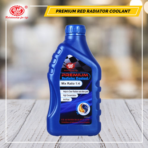 Ue Premium Red Radiator Coolant - 1 L Pack Type: Plastic Bottle