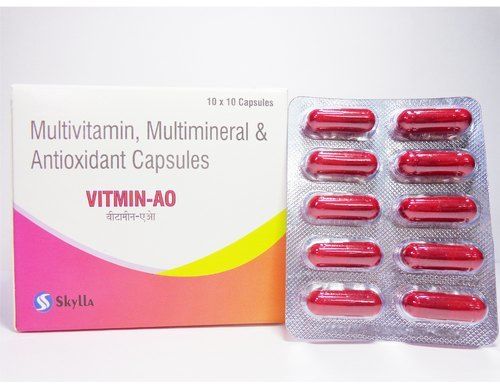 Vitmin-A0 Multivitamin, Multimineral And Antioxidant Capsules, 10x10 Blister Pack
