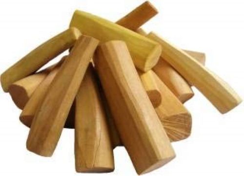 Sandalwood Sticks - 4-7 Inch Length, Yellowish Brown Billets for Religious, Cosmetic and Ayurvedic Applications