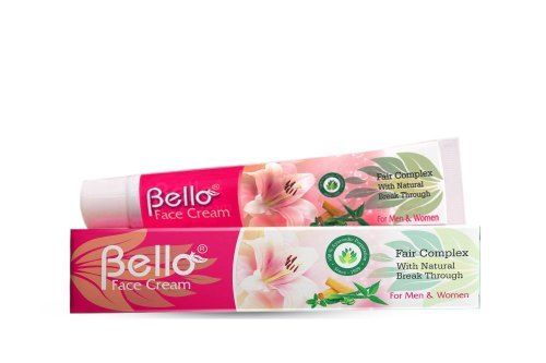 Bello Face Cream, Fair Complex With Natural Break Through For Men And Women