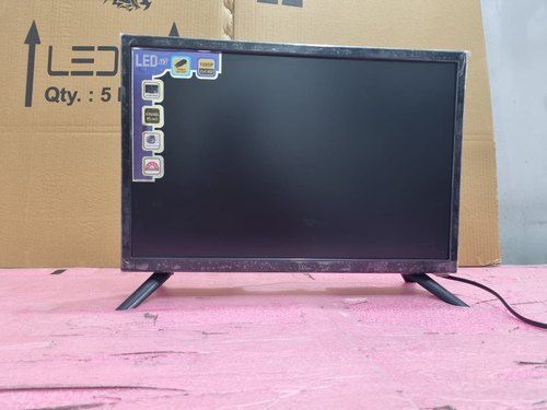 Black Wall Mount 24 Inch Led Tv, Resolution: 1,920 X 1,080, Frequency: 50 Hz