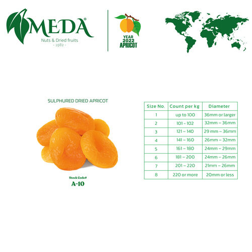 Organic Natural Diced Dried Apricot