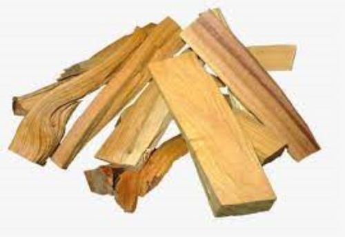 Sandalwood Billets - 4-7 Inch Small Sticks, 100% Natural Yellowish Brown Color for Havans and Pooja