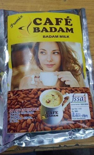 Rich Nutrition And Sweet Taste Cafe Badam Milk Powder, 1kg Pouch Pack