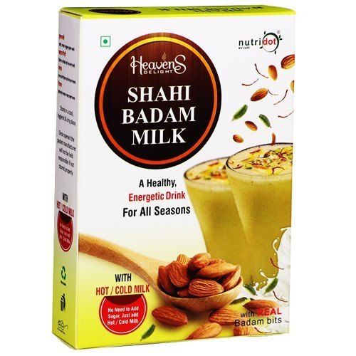 Rich Nutrition Healthy Shahi Badam Milk Powder With Hot And Cold Milk