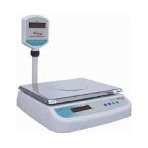 White And Silver Heavy-Duty Mild Steel Digital Jewellery Weighing Scale, Capacity 20kg