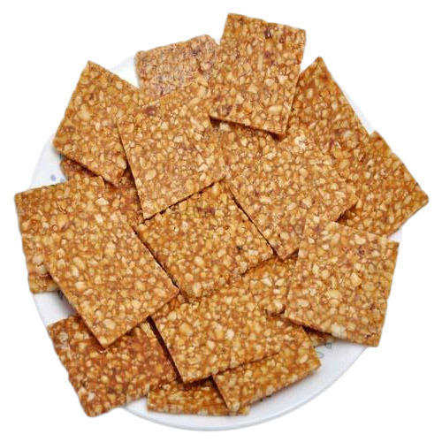 100% Fresh Nutrition Enriched Square Shaped Sweet Brown Peanut Candy