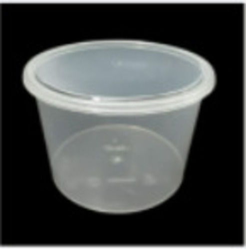 2000ml Transparent Plain Plastic Material Round Airtight Container For Packaging