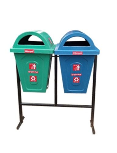 40 To 80 Liter Capacity Commercial, Public Place Outdoor Plastic Dustbin Application: Commercial