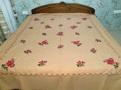 Anti Wrinkle Resistance Against Shrinkage Anti Shrink Floral Printed Cotton Bed Sheet