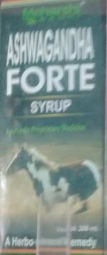 Ashwagandha Forte Syrups, Organic Cure Liver Medicine 