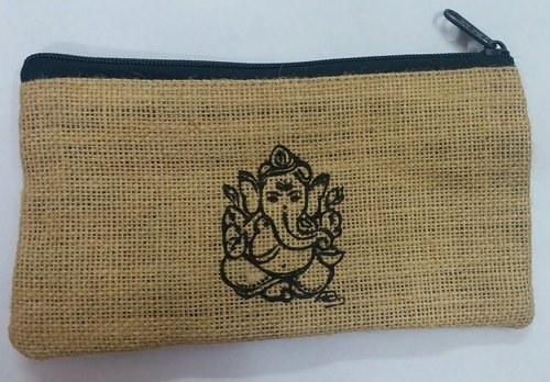 Jute coin pouch | Rs. 25 per piece / minimum order quantity 25 Jute coin  purse , size approx 3x2 inches , ideal to save coins / small earrings /  small jewels /