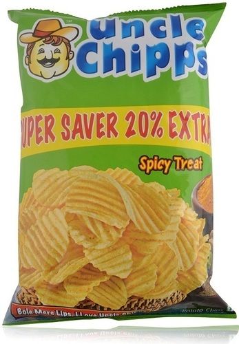 100 Percent Vegetarian And Delicious Taste Potato Chips With Spicy Treat