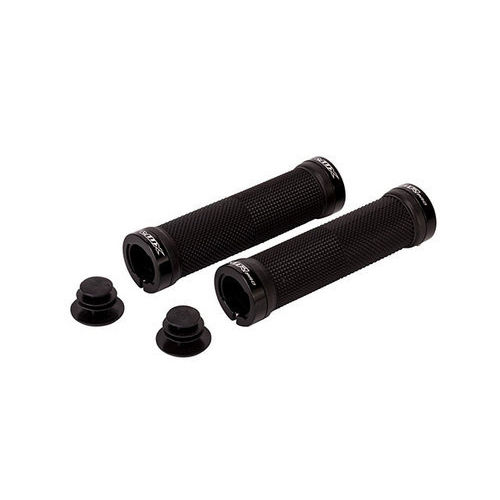 Plastic Comfortable And Secure Grip Black Colour Double Grips Handles For Motorcycles And Scooters