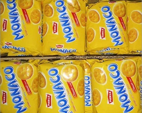Hygienically Packed 100 Percent Tasty Crunchy And Crispy Round Monaco Biscuits