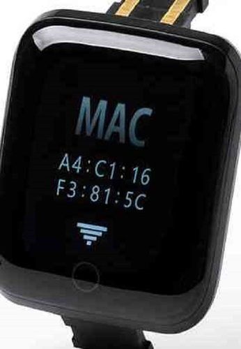 Men Fancy Silicon Strap Black Dial Digital Display Smart Watches Gender: Unisex