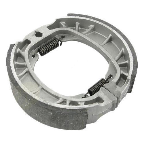 Steel Sleek Design, Comfortable Fit And Superb Performance Motorcycle Sliver Colour Brake Shoe 