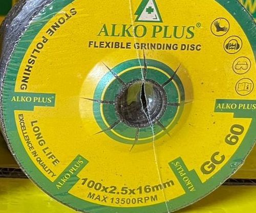 Strong And Durable Round Alko Plus Flexible Grinding Disc With Stone Polishing  BladeÂ Size: Standard