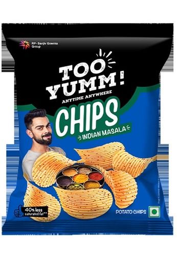 Crispy Too Yumm Chips Indian Masala Potato Chips For Snacks