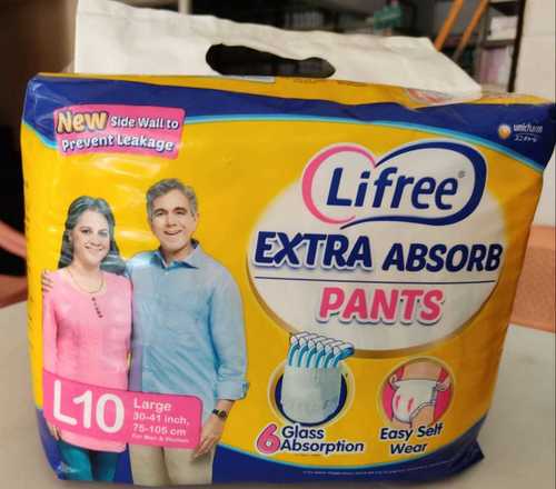 Lifree Absorbent Pants Extra Large 8 U units