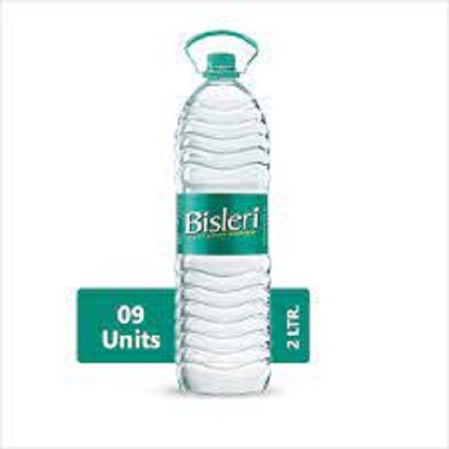 Convenient Easy To Carry 100% Pure Bisleri Drinking Water Bottle (2 Liter)