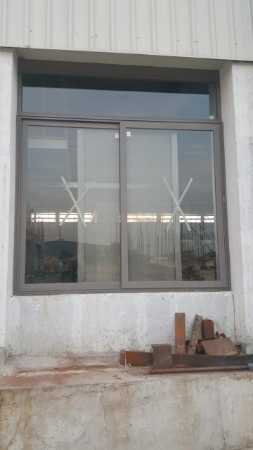 Domal Sliding Window With 10 Mm Toughened Glass & 10 Year Warranty Powder Coating Size: Available As Per Client'S Requirement