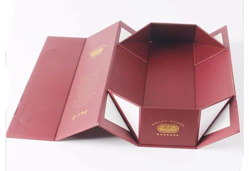 Logo Printing Available Customized Rectangular Shape Folding Rigid Box For Packaging