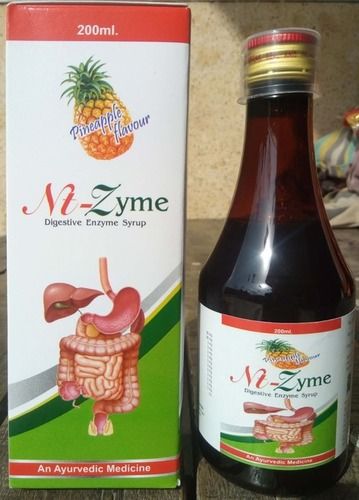 Nt-Zyme Pineapple Flavoured Digestive Enzyme Syrup 200 Ml Age Group: For Adults