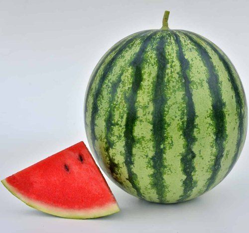 Green Organically Grown Sweet Juicy And Refreshing Watermelon And 3 Days Shelf Life