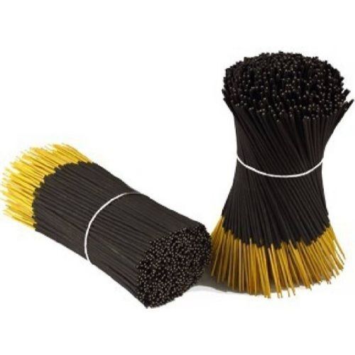 Sandalwood Long Lasting Bamboo Black Perfumed Incense Sticks For Worship