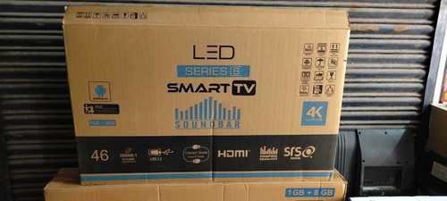 Black 220V High Performance In Ultra Fast Awesome Screen Smart Led Tv