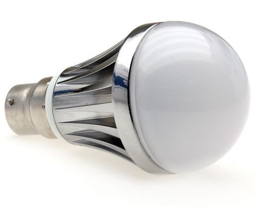 3 Watt LED Bulb With White Color Light And B22 Standard Base, 240V Input Voltage - LED Material, Round Shape, Eco-Friendly, Energy Saving, Long Lifespan
