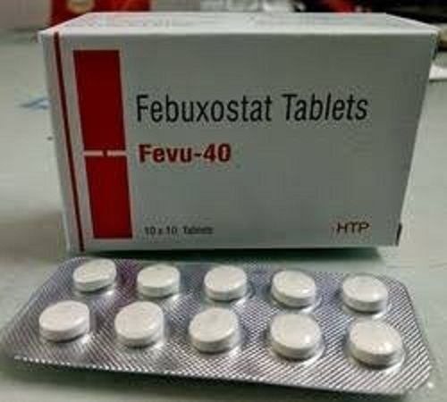 Fevu-40 Febuxostat 40 Tablet For Treat And Forestall Gout (10x10 Tablets)
