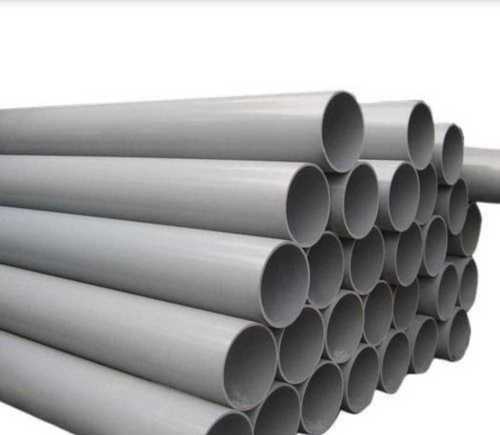 Grey Color Pvc Pipes For Plumbing In Round Shape, Thickness 10-20 Mm Hardness: Rigid