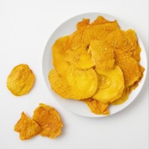 Healthy And Good Quality Yellow Dried Mango Orange Colour Chips For Snacks