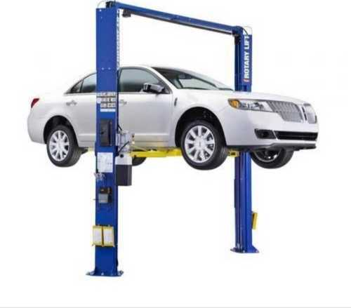 Hydraulic Car Lift - Stainless Steel, Two Post Lift, Blue Color, 380V Voltage | 1 Year Warranty