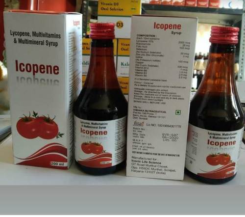 Icopene Lycopene Multivitamins And Multimineral Syrup 200 Ml