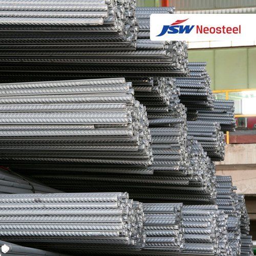 Jsw Neosteel 600 TMT Steel Bars For Construction, Industrial, Unit Length 12 M