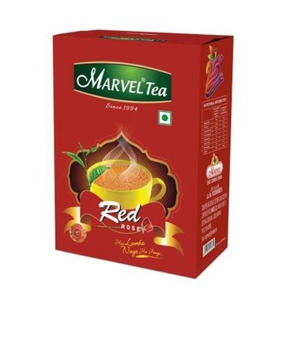 Marvel Red Rose Tea 500 Gm,Provide Nourishment And Energy To The Body.Approved By Renowned Tea-Testers Caffeine (%): 0.1 Percentage ( % )