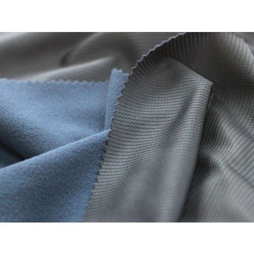 Navy Blue Color Plain Super Poly Fabric For Curtain With Wrinkle Resistant