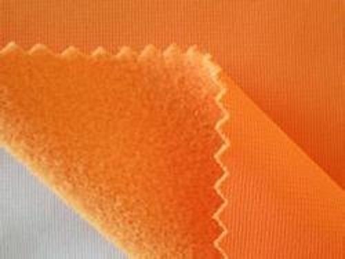 Tear-Resistant Orange Color Plain Poly Fabric For Curtain, Bags With 100% Polyester Materials