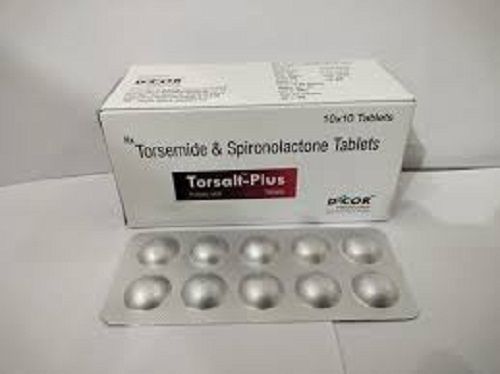 Tarsalt Plus Torsemide And Spironolactone Tablet For Treat Cardiovascular Breakdown Liver Infection And Kidney Sickness Medicine Raw Materials