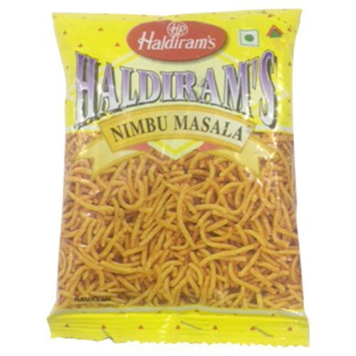 Yellow Color Tasty And Crispy Haldiram Nimbu Masala Namkeen For Snacks