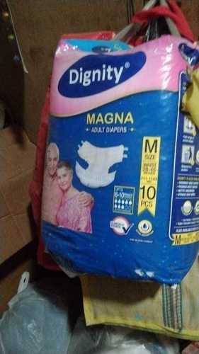 100 Percent Leakage Protection Dignity Magna Adult Diapers, For Comfortable