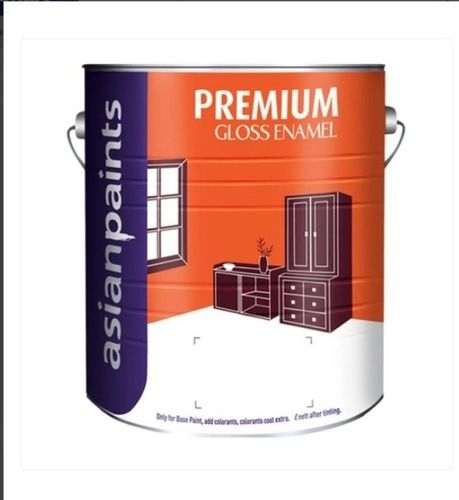 4 Liters, Asian Paint Premium Glossy Enamel Oil Based Paint 