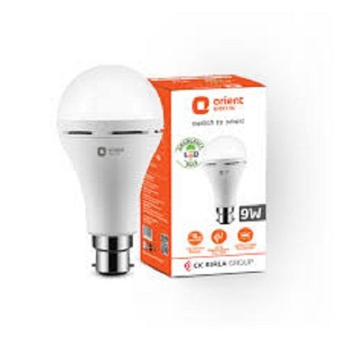 9 Watts Electric Led Bulb For Commercial And Domestic Indoor Light Body Material: Aluminum