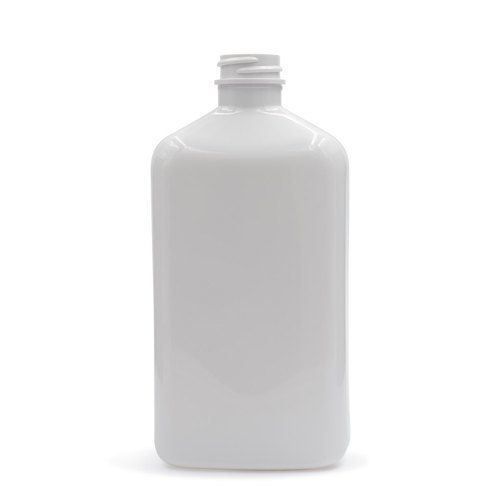 Chemical Resistance Pharma Grade Empty Plastic Bottle With White Screw Caps